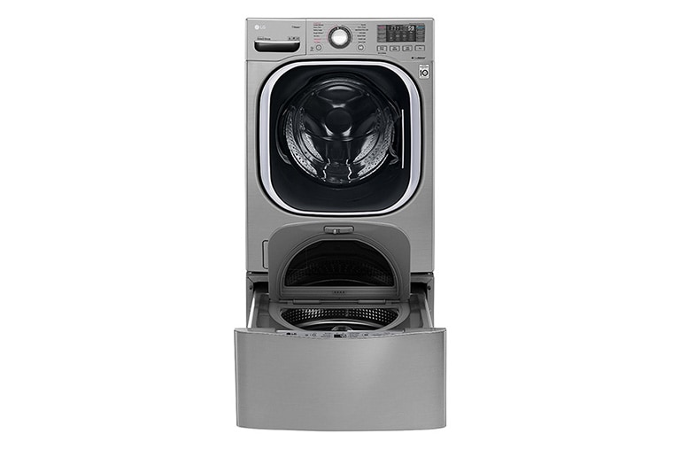 LG  حمولتان للغسيل 20 كجم + 11 كجم  مع غسالة LG TWINWash™‎, WS2011XM