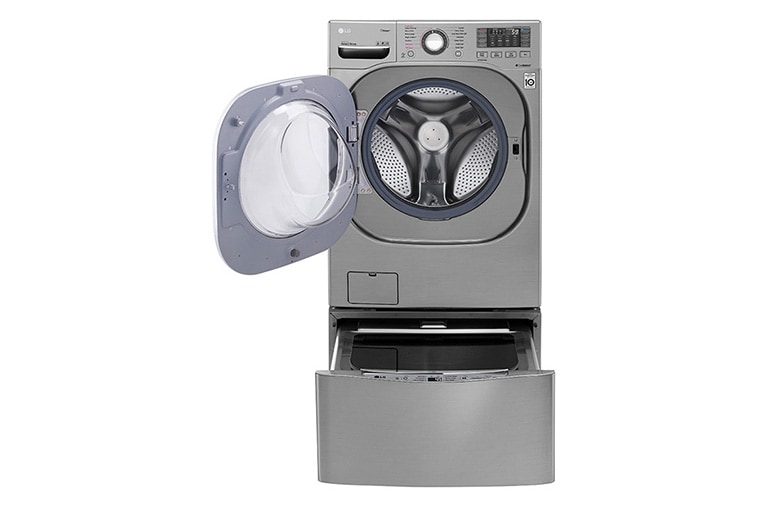 LG  حمولتان للغسيل 20 كجم + 11 كجم  مع غسالة LG TWINWash™‎, WS2011XM