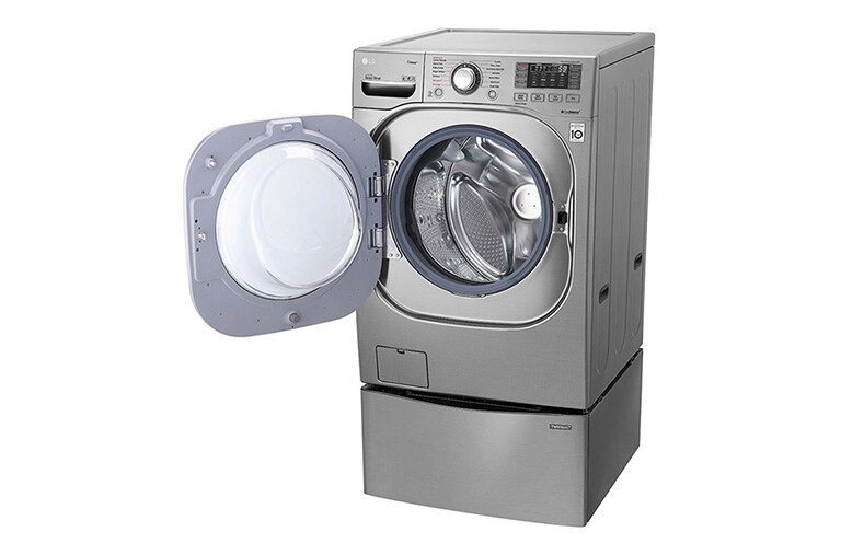 LG  حمولتان للغسيل 20 كجم + 11 كجم  مع غسالة LG TWINWash™‎, WS2011XM