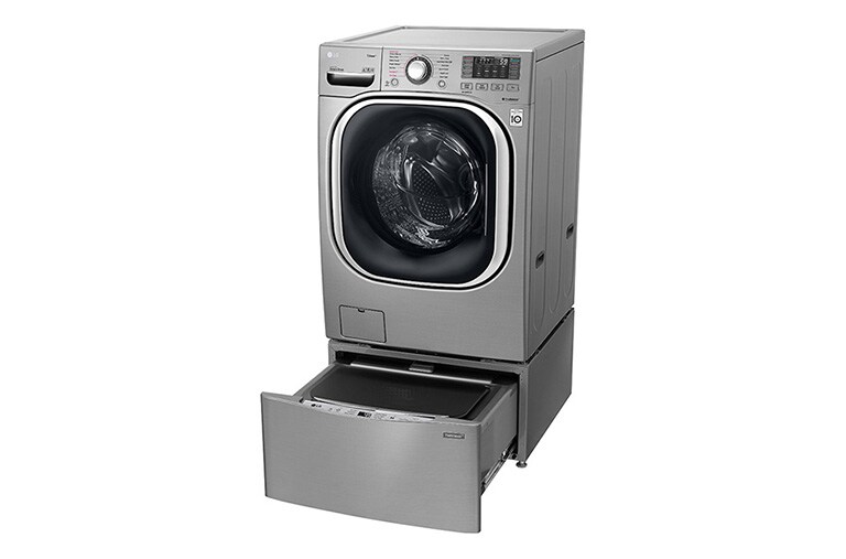 LG  حمولتان للغسيل 20 كجم + 11 كجم  مع غسالة LG TWINWash™‎, WS2011XM