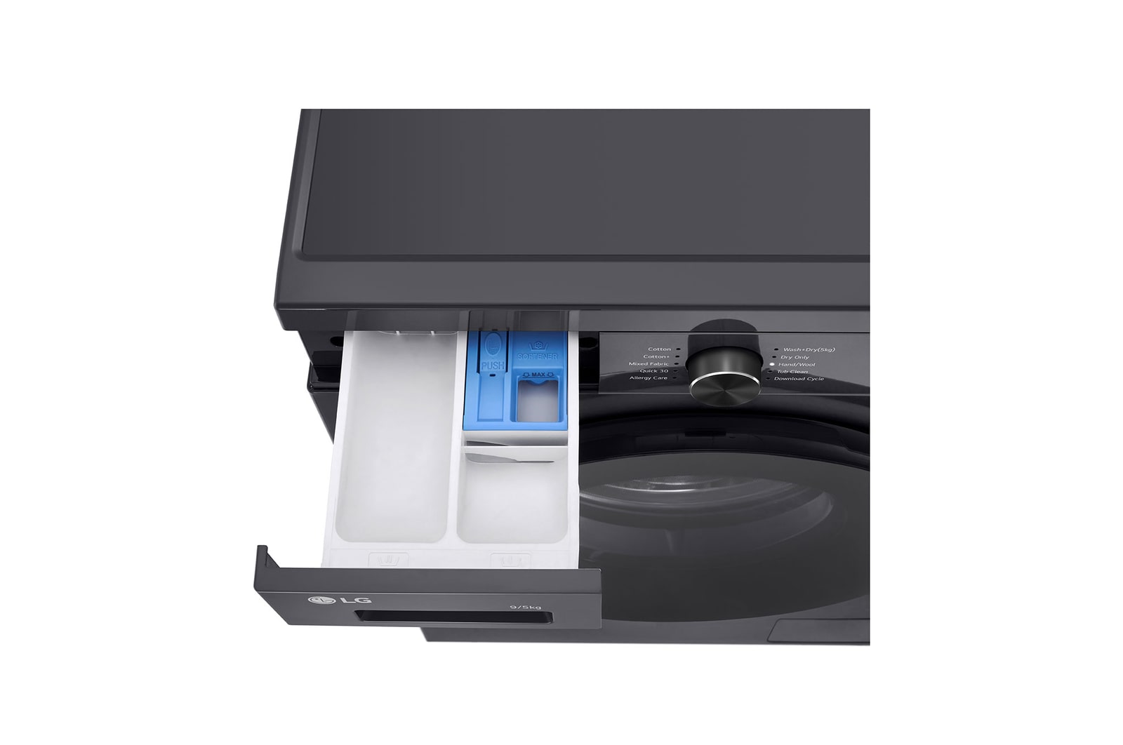 Top drawer open