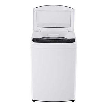 Front view with open door