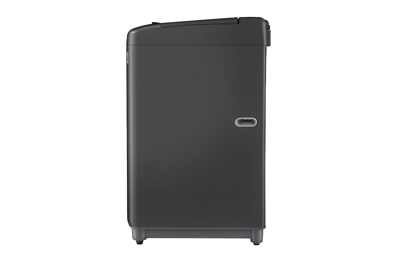 LG غسالة ذات تعبئة علوية سعة 16 كجم ، لون أسود متوسط ، ™TurboWash3D ، بخار ، تنظيف الحوض ، حوض من الفولاذ المقاوم للصدأ بالكامل ، ما قبل الغسيل + ، ™ThinQ, WTS16HHDK