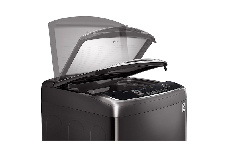 LG غسالة 21 ك | تعبئة علوية | Turbo| ThinQ, WTS21HHBK1