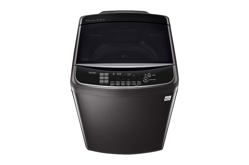 LG غسالة 21 ك | تعبئة علوية | Turbo| ThinQ, WTS21HHBK1