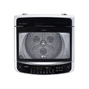 LG غسالة إل جي اوتوماتيك، تعبئة علوية سعة 11 كجم، لون فضي،  خاصية العاكس الذكي, WTSV11BS