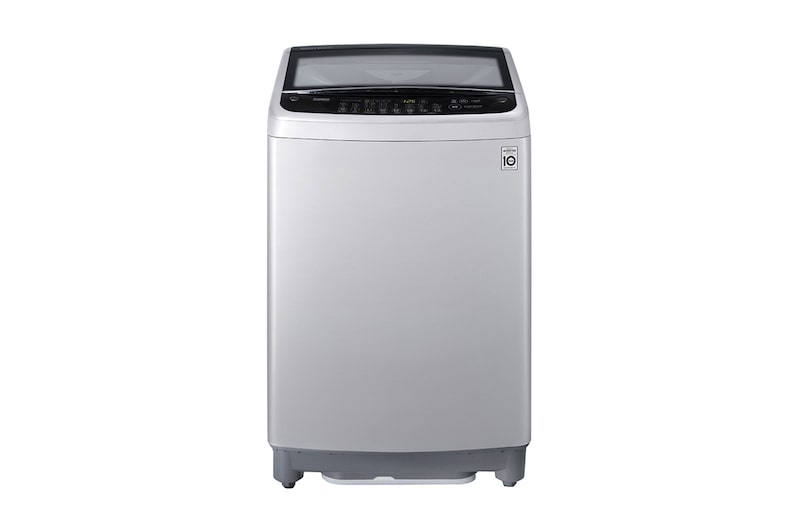 LG غسالة إل جي اوتوماتيك، تعبئة علوية سعة 11 كجم، لون فضي،  خاصية العاكس الذكي, WTSV11BS