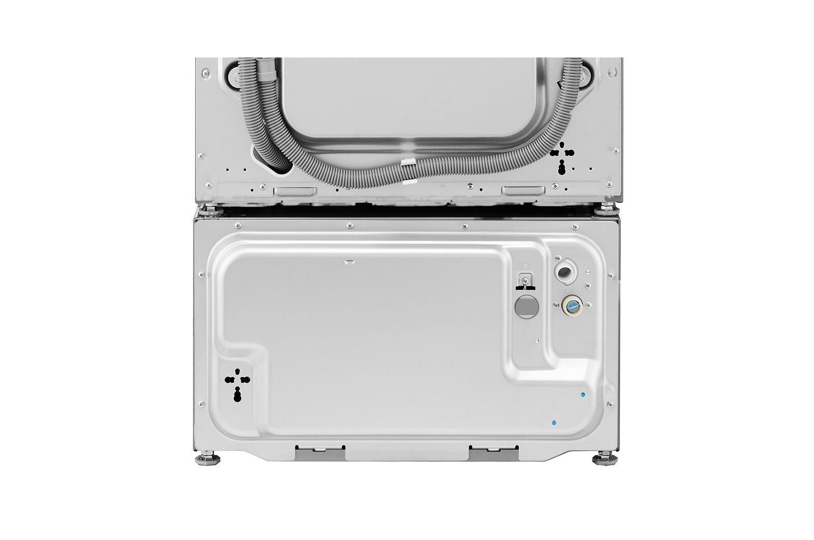 LG غسالة 2.0Mini Wash كجم، لون فضي، توافق تام مع غسالة TWINWash من إل جي.حل مثالي للأحمال اليومية الخفيفة., WTT02TLXMN