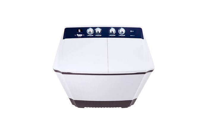 LG غسالة حوض مزدوج | سعة 10.5 كجم | مزودة بتقنية Roller Jet Pulsator, WTT1108OW