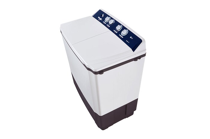 LG غسالة حوض مزدوج | سعة 10.5 كجم | مزودة بتقنية Roller Jet Pulsator, WTT1108OW