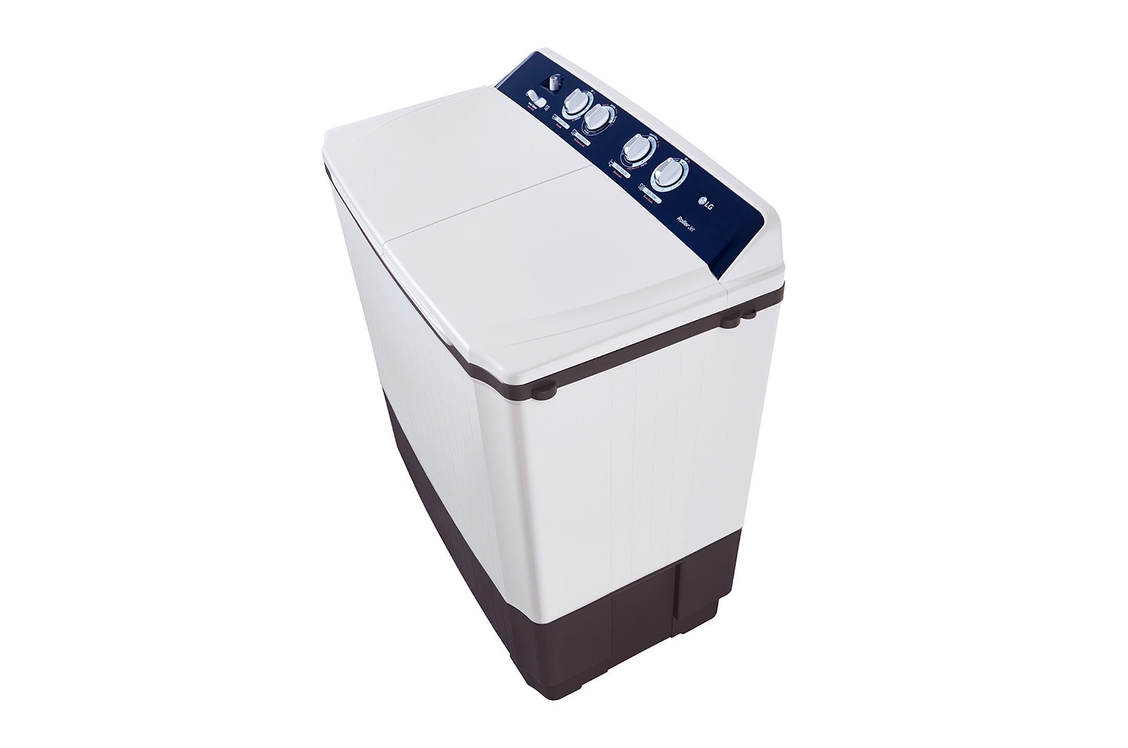 LG غسالة حوض مزدوج | سعة 10.5 كجم | مزودة بتقنية Roller Jet Pulsator, WTT1108OW