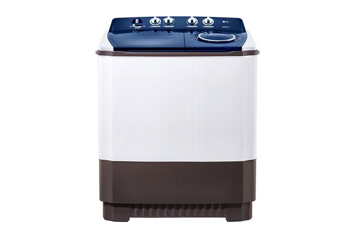 LG | حوض مزدوج سعة 12 كجم | مزودة بتقنية Roller Jet Pulsator, WTT1210TW