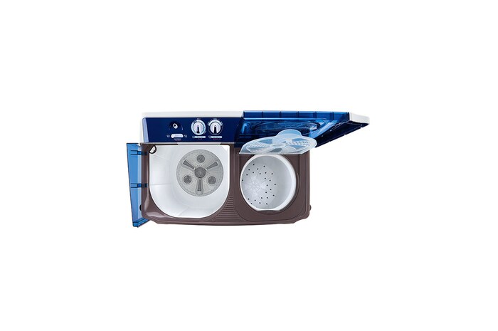 LG | حوض مزدوج سعة 12 كجم | مزودة بتقنية Roller Jet Pulsator, WTT1210TW