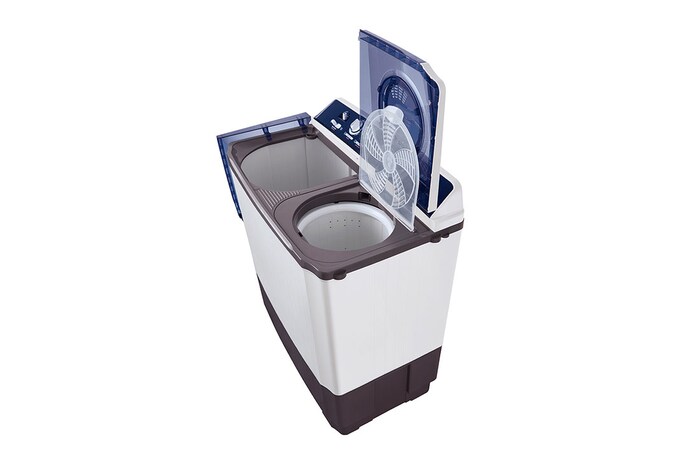 LG | حوض مزدوج سعة 12 كجم | مزودة بتقنية Roller Jet Pulsator, WTT1210TW