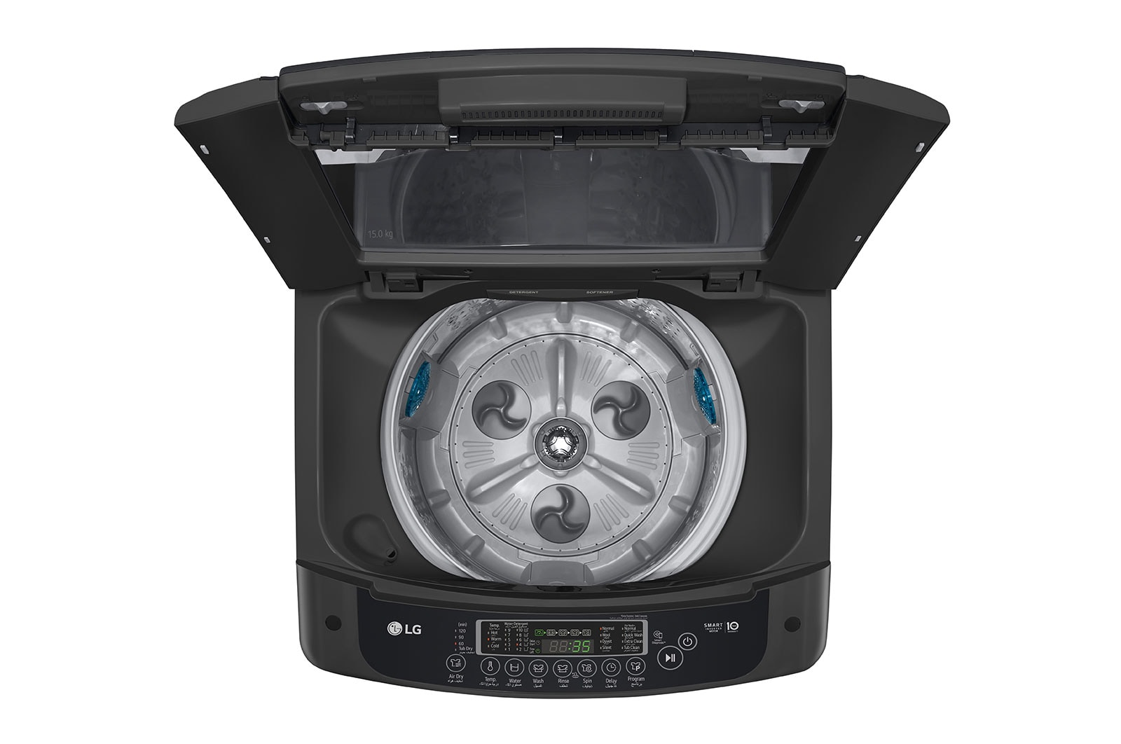 Top Drum open view