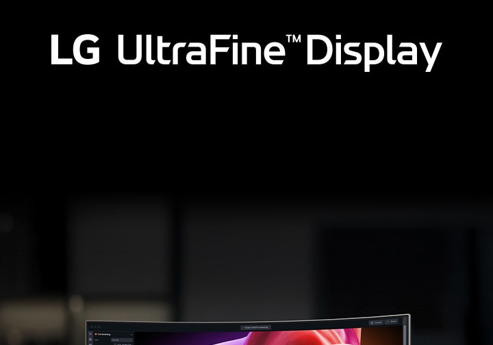 شاشة LG UltraFine Monitor. 