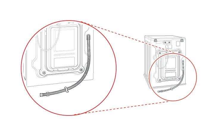 It is mounted on the lower part of the back