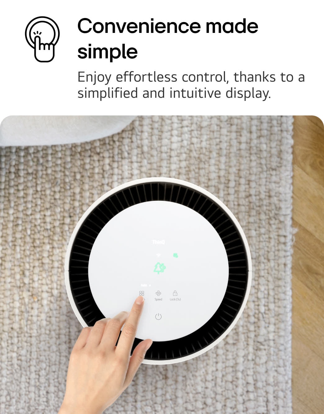 LG PuriCare™ AeroHit, 32m² Coverage, 4-Step Smart Purification