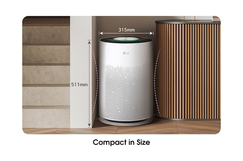 Compact in size