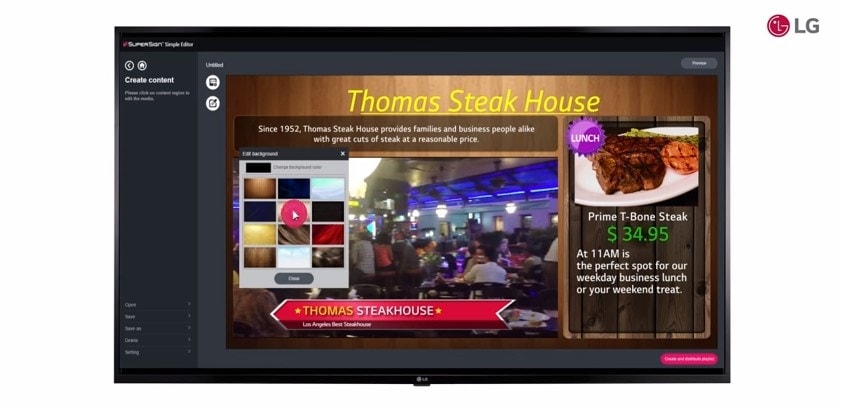 SuperSign Simple Editor Guide