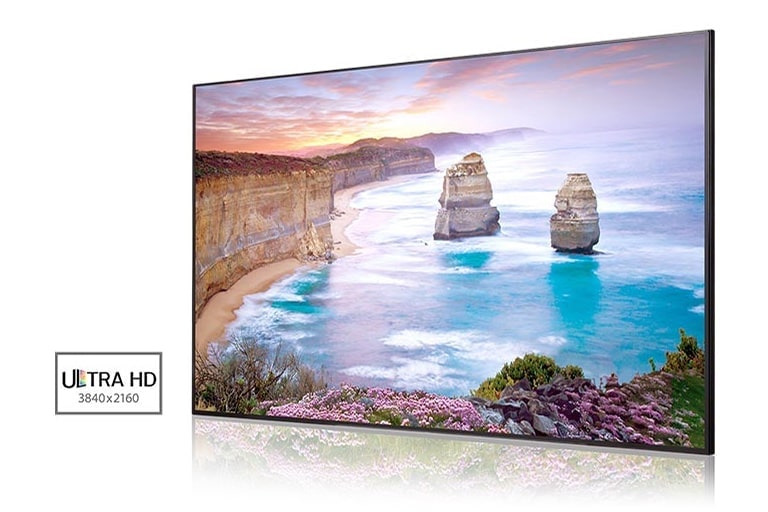 UHD delivering superior clarity and sharp details even at close viewing distances