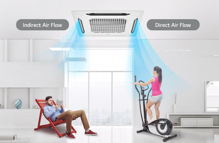VRF_Indoor-Unit_Ceiling-Mounted-Cassette_PC08