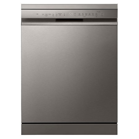 14 Place Setting Dishwasher, Platinum Silver Color,Quad Wash, Easy Rack plus, Less Noise, Dual zone Wash, Turbo Cycle,Inverter Direct Drive Motor,Smart ,ThinQ