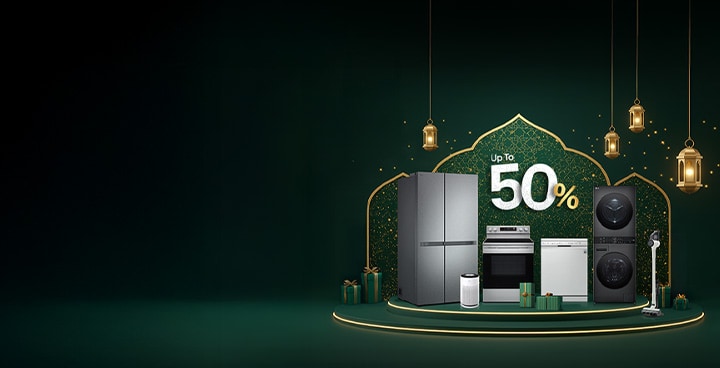 Prepare Eid in style<br/>Enjoy up to 50% off on Home Solutions! ✨