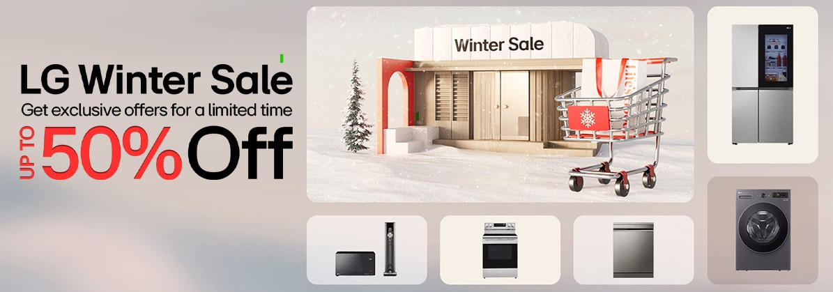 Winte Home Appliances Sale | LG Washers, Refrigerators & More