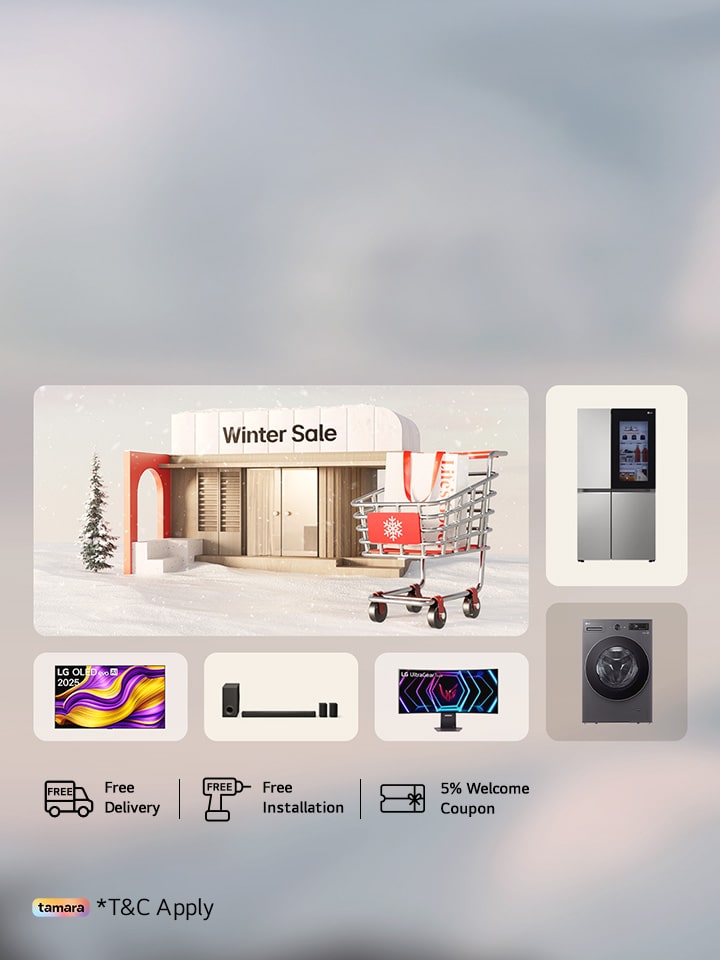 Winter Sales Home Appliances | LG Washers, Refrigerators & More