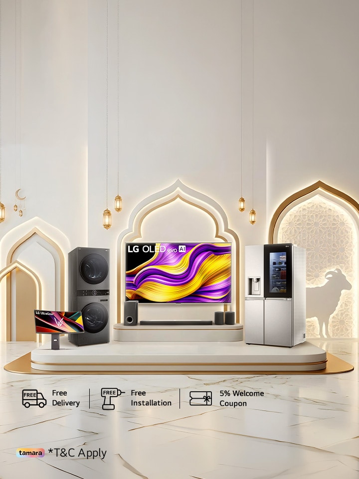 Celebrate Eid Adha Sales with LG up to 50% OFF & additional Discounts