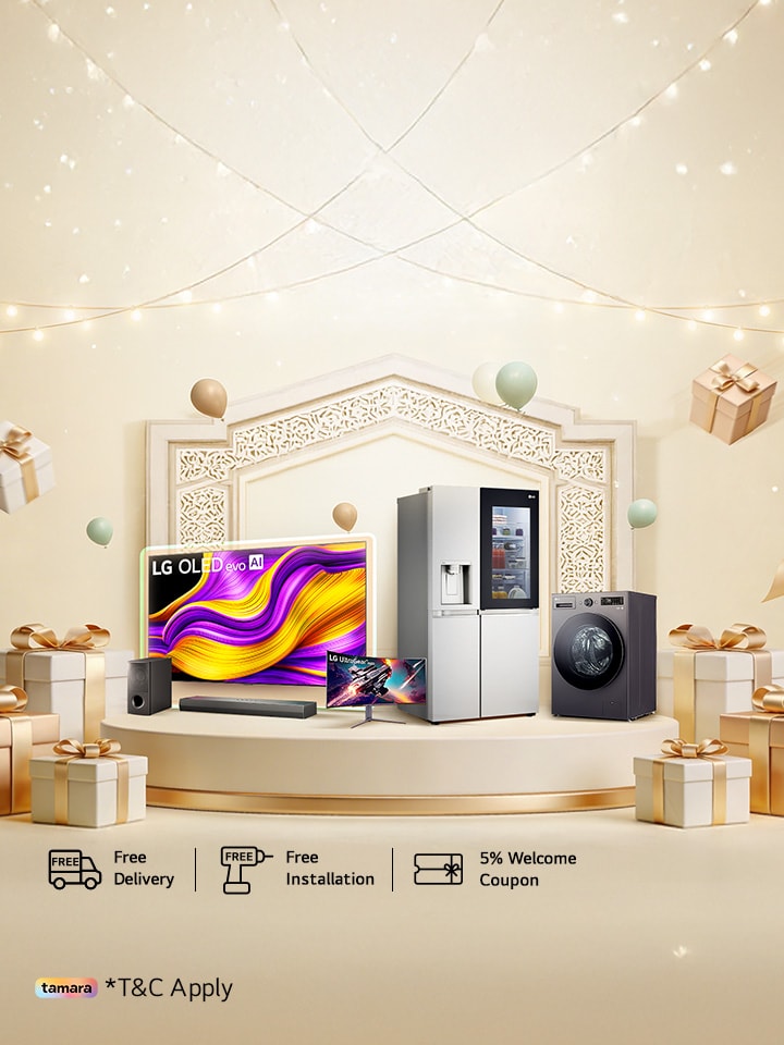 Joyful EID with LG up to 50% OFF & additional Discounts 