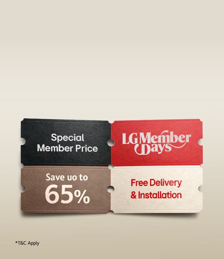 Exclusive LG Member Days Offer: Save Up to 65%