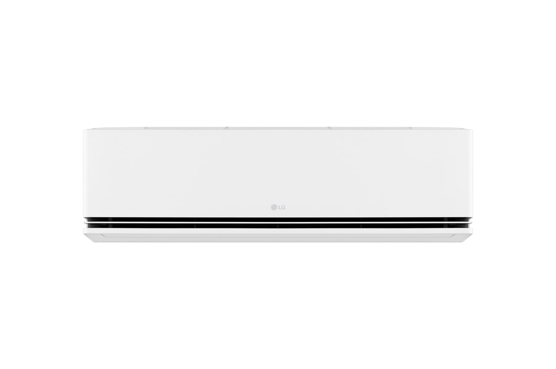 Front view of the LG 22,300 BTU DUALCOOL™ AI Air Single Split Air Conditioner {Sales Model Code}