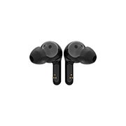 LG TONE Free FN7 True Wireless Bluetooth Earbuds with UVNano 99.9% Bacteria Free Wireless Charging Case, Wireless Headphones with Triple Microphones for Work/Home Office, IPX4 Water-Resistant, Black, Noise cancelling, HBS-FN7