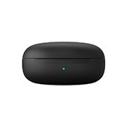 LG TONE Free FN7 True Wireless Bluetooth Earbuds with UVNano 99.9% Bacteria Free Wireless Charging Case, Wireless Headphones with Triple Microphones for Work/Home Office, IPX4 Water-Resistant, Black, Noise cancelling, HBS-FN7
