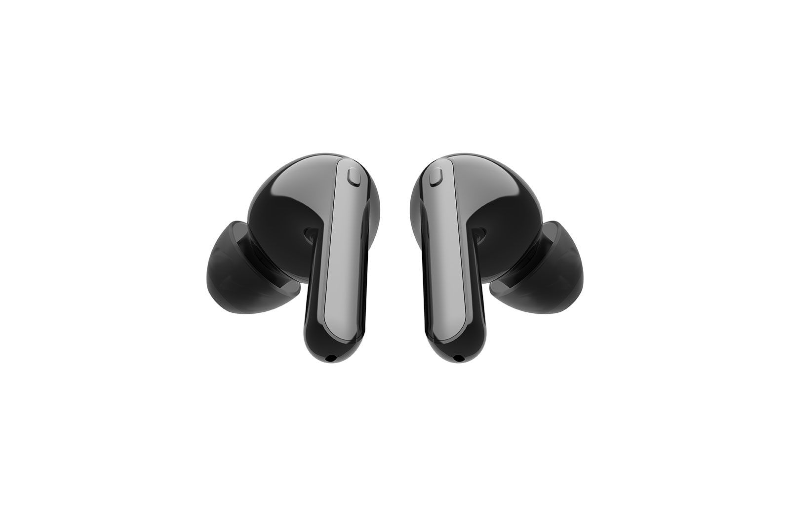 LG TONE Free FN7 True Wireless Bluetooth Earbuds with UVNano 99.9% Bacteria Free Wireless Charging Case, Wireless Headphones with Triple Microphones for Work/Home Office, IPX4 Water-Resistant, Black, Noise cancelling, HBS-FN7