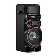 LG XBOOM RN7, Tweeter 2"x2, Mid 3"x2, Woofer 8", Super Bass Boost, Dual Bass Blast, Party Strobe, DJ App & DJ Pad, Karaoke Star & Vocal Sound control, Guitar Input, RN7