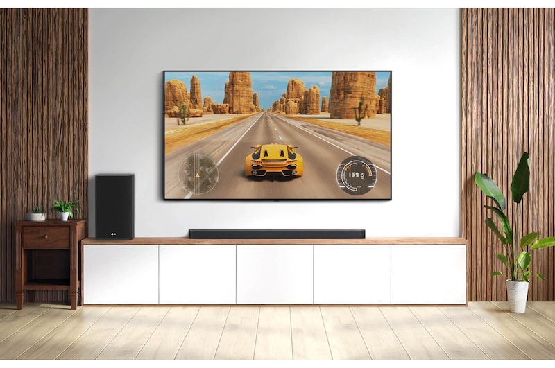 LG SP8A, 440W, 3.1.2ch with Meridian & Dolby Atmos® Soundbar, SP8A