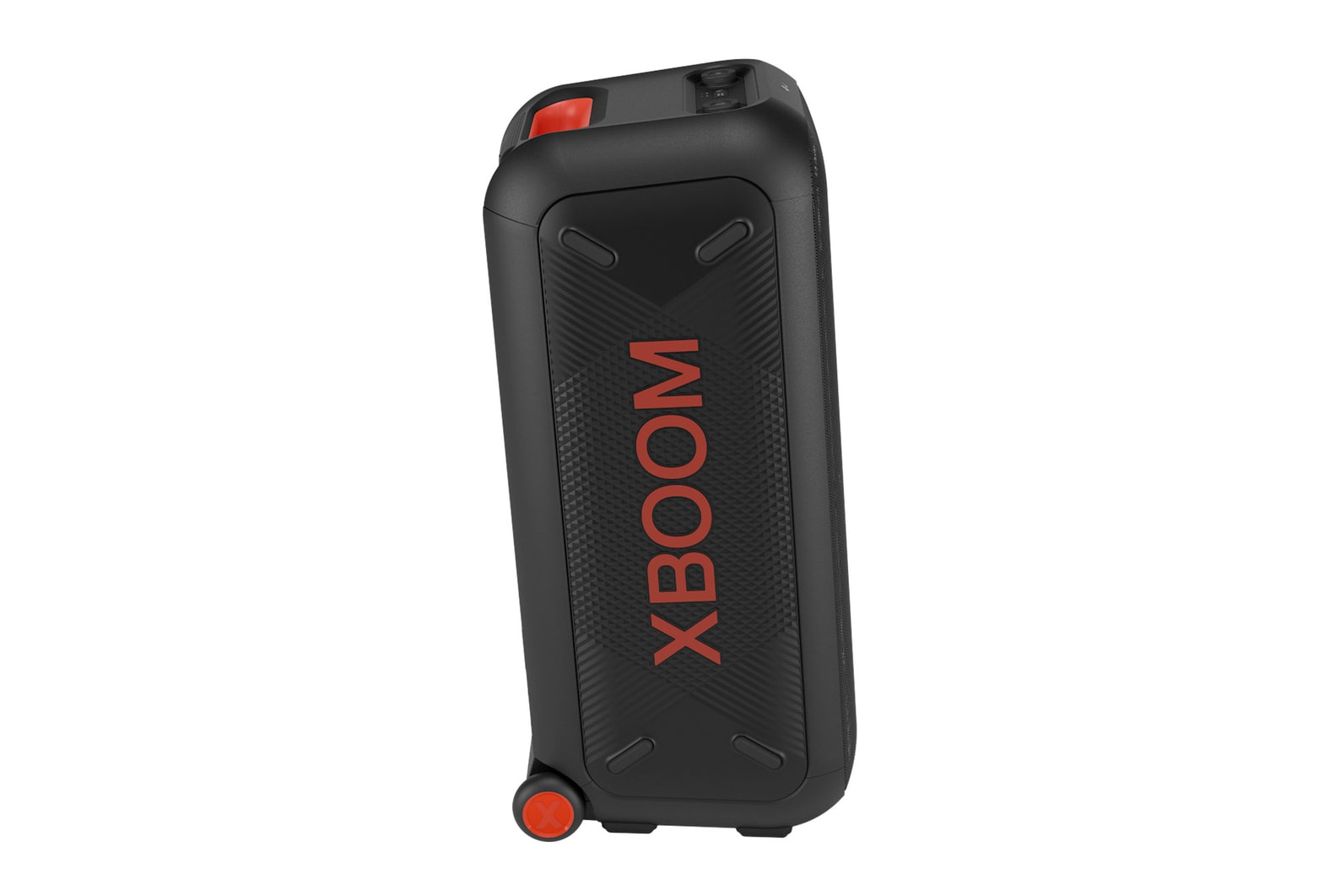 Front view of right side. XBOOM logo is attatched.
