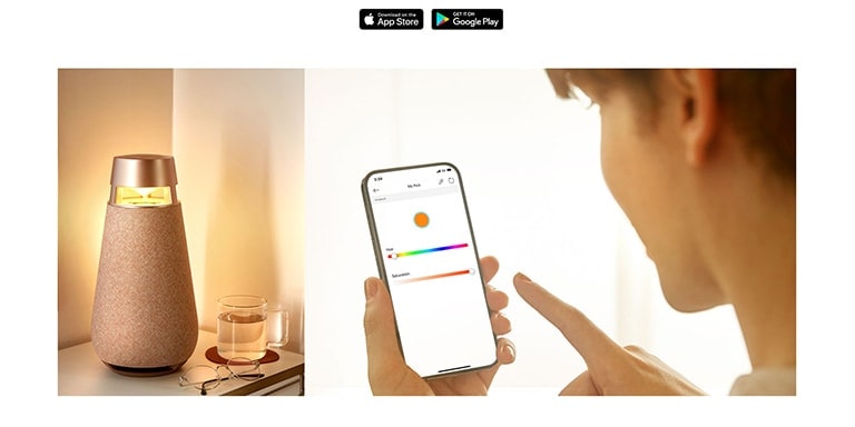 Customizable Lighting through the XBOOM app