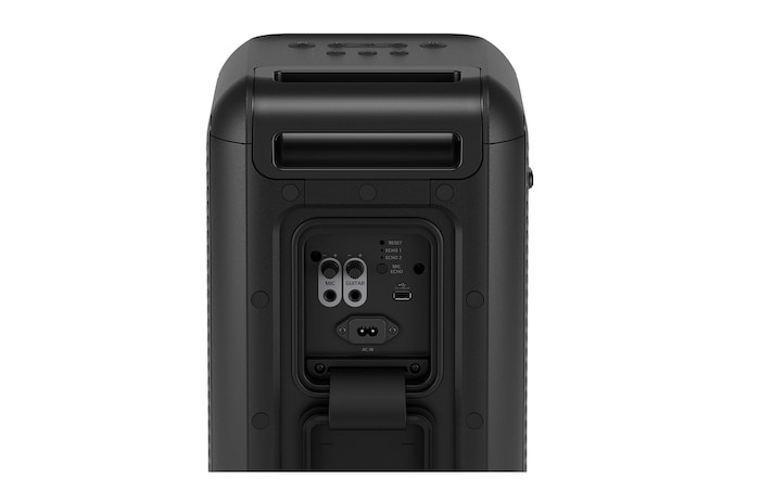 Back view of the speaker.