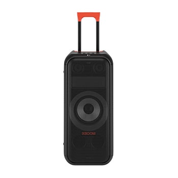 Front view with handle extended