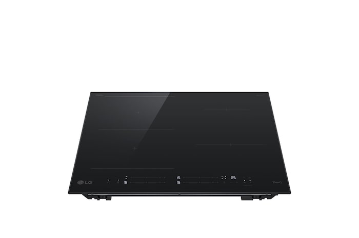 Front with Top view of Induction Cooktop