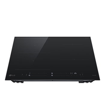 Front with Top view of Induction Cooktop