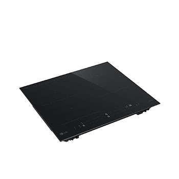 Left perspective side view of the Induction Cooktop with zoom