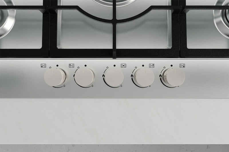 Top knob closeup