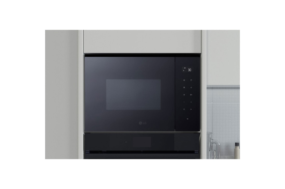 LG Built-in Microwave Oven | Touch Control| Stainless Steel |White Led Display | 8 Auto-cook Recipes |, MGBZ2593F