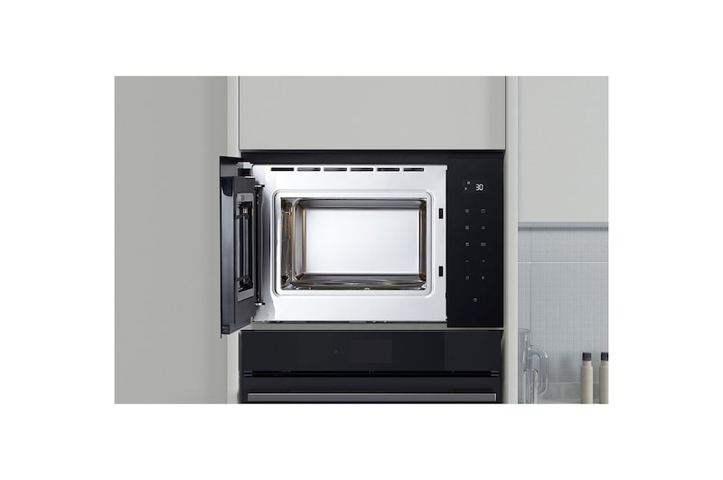 LG Built-in Microwave Oven with sleek touch control for convenient cooking., MGBZ2593F