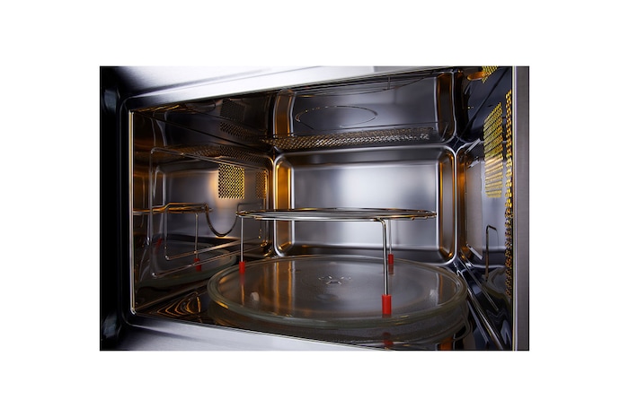 LG Built-in Microwave Oven with sleek touch control, multiple cooking functions, and stylish stainless steel finish, MGBZ2593F